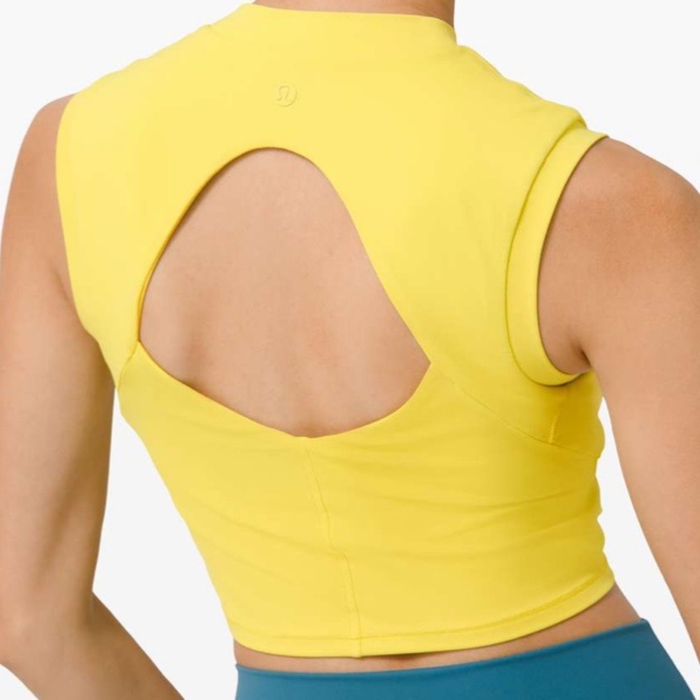 Lululemon crop workout top
